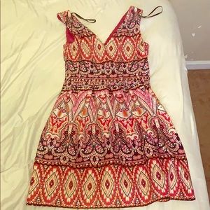 Pretty floral colorful dress